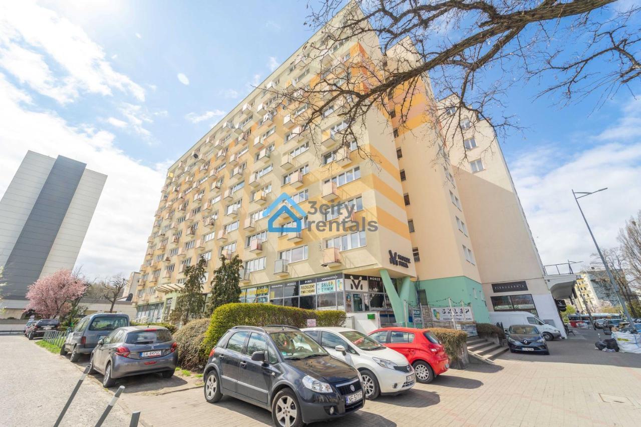 Bright And Blue 3City Apartment With Balcony In Gdynia By Noclegi Renters Eksteriør bilde